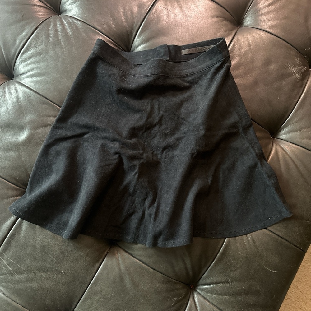 Rag & Bone Black Mini A-Line Skirt